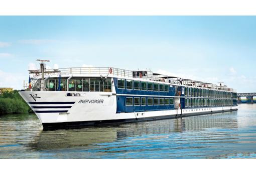 El MS River Voyager es un moderno buque de crucero