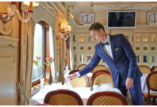 El personal del tren cuidará todos los detalles