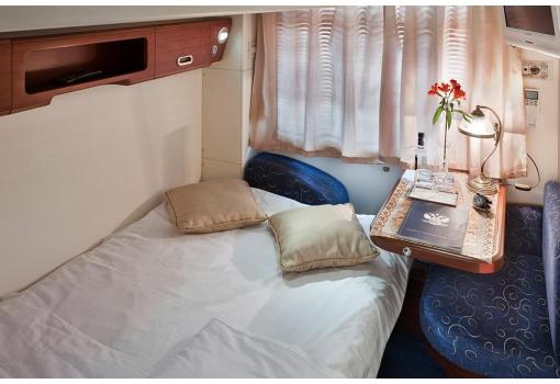 Prepararán su cama cada noche (Silver Class Cabin)