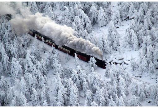 En invierno el Transsiberiano es mágico