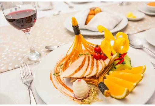 Pero sin renunciar a una gastronomía de lujo